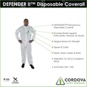 Defender Disposable Coverall (25 Pieces)
