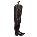 Cotton Lined Rubber Hip Boots