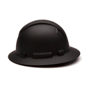 Matte White Graphite Pyramex Ridgeline Cap Style Hard Hat 4-Point Ratchet Suspension