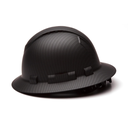 Matte White Graphite Pyramex Ridgeline Cap Style Hard Hat 4-Point Ratchet Suspension