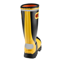 Black/Yellow Rubber Boots