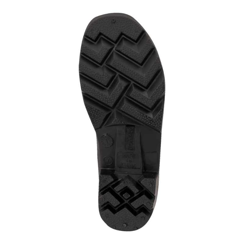 Black/Yellow Rubber Boots