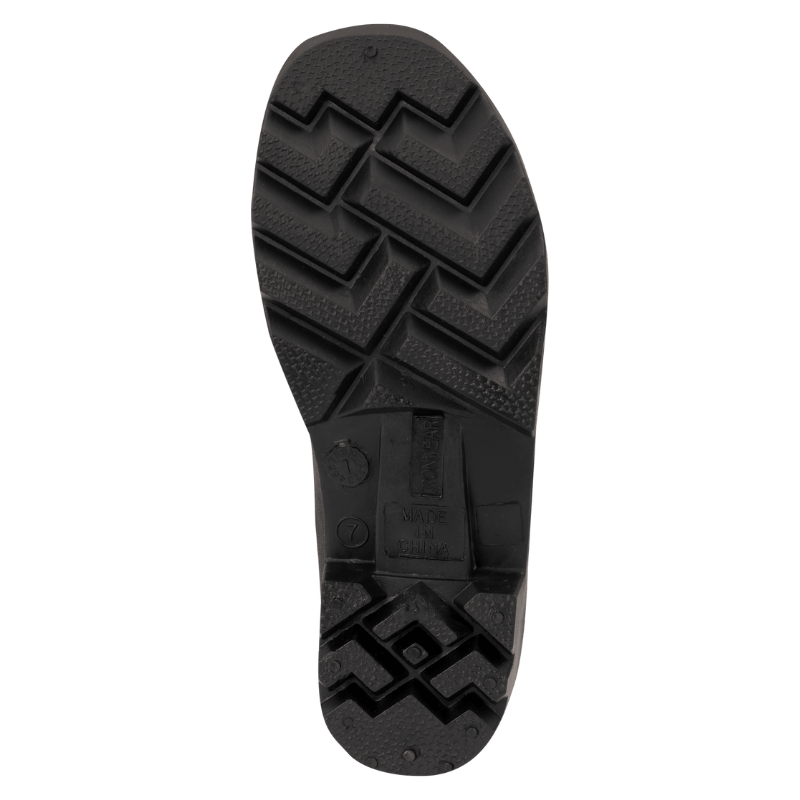 16" High Black PVC Boot