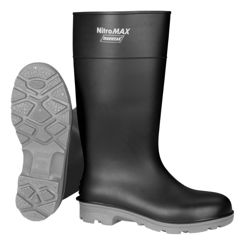 Ironwear 15" High PVC & Nitrile Blend Boot with Plain Toe