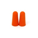 Uncorded Industrial Ear Plugs (Hi-Viz Orange), 100 Pairs