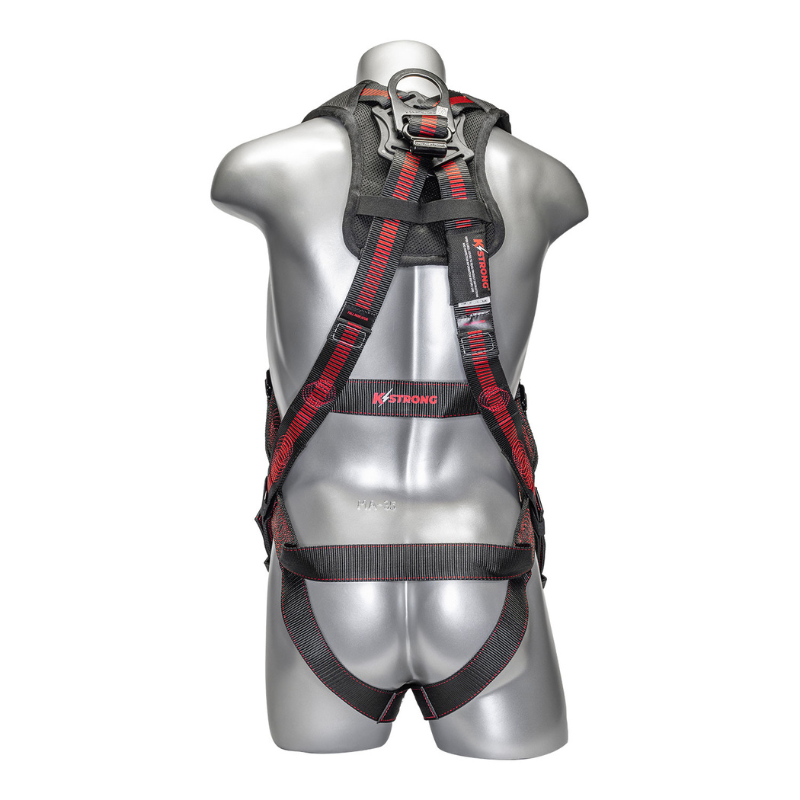 Elite+ 5-Point FBH, Enhanced Dorsal D-ring, TB Legs, QC Chest, Shoulder Pad, All Black Fittings (ANSI)