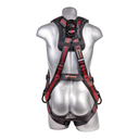 Elite+ 5-Point FBH, Enhanced Dorsal D-ring Plus™, 2 Side D-rings, TB Legs, QC Chest, Back/ Shoulder Pad, All Black Fittings – (ANSI)