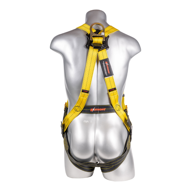Elite+ 5-Point FBH, Enhanced Dorsal D-ring, TB Legs, QC Chest, Shoulder Pad, All Black Fittings (ANSI)