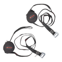 Essential 3-Point Full Body Harness, Dorsal D-Ring, MB Legs with 6′ Internal SAL with snap hooks, S-L (ANSI)