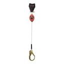 LE 8.5 ft. Cable SRL-LE with snap hook at connector end and shock pack with Twin SRL connector at top (ANSI)