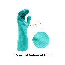 Nitrile Chemical Resistant Glove - 15 Mil Cotton lined
