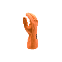 Neoprene Chemical Resistant Gloves – 28 Mil Orange Neoprene/Latex Blend with Embossed Grip