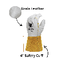 Single Pair - ANSI A5 Cut Cowhide Welding Gloves