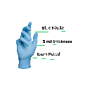 5 Mil Blue Nitrile Examination Glove