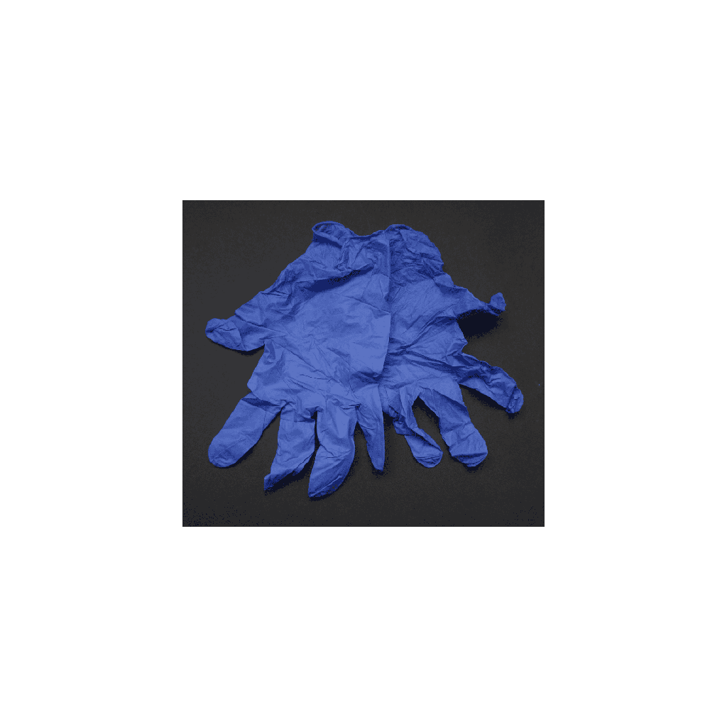 3 Mil Skintx Cool Blue Nitrile PF Exam Gloves (200 Count)