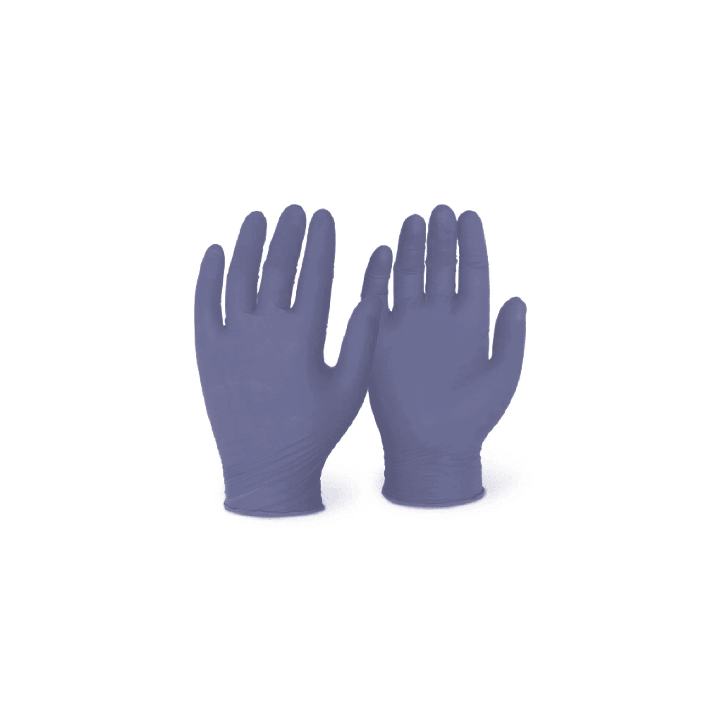 3 Mil Blue Nitrile Gloves - Exam Grade And Chemo Rated
