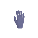 3 Mil Blue Nitrile Gloves - Exam Grade And Chemo Rated