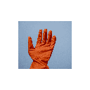 8 Mil Orange Diamond Grip Disposable