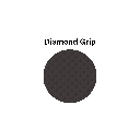 8 Mil Diamond Grip Black Disposable