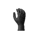 8 Mil Diamond Grip Black Disposable
