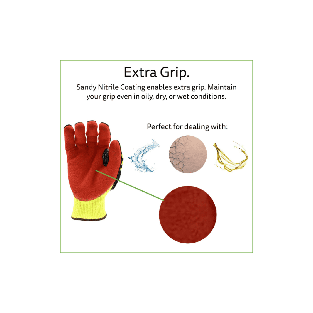 Single Pair - OGRE CR+ A5 Cut Impact Gloves