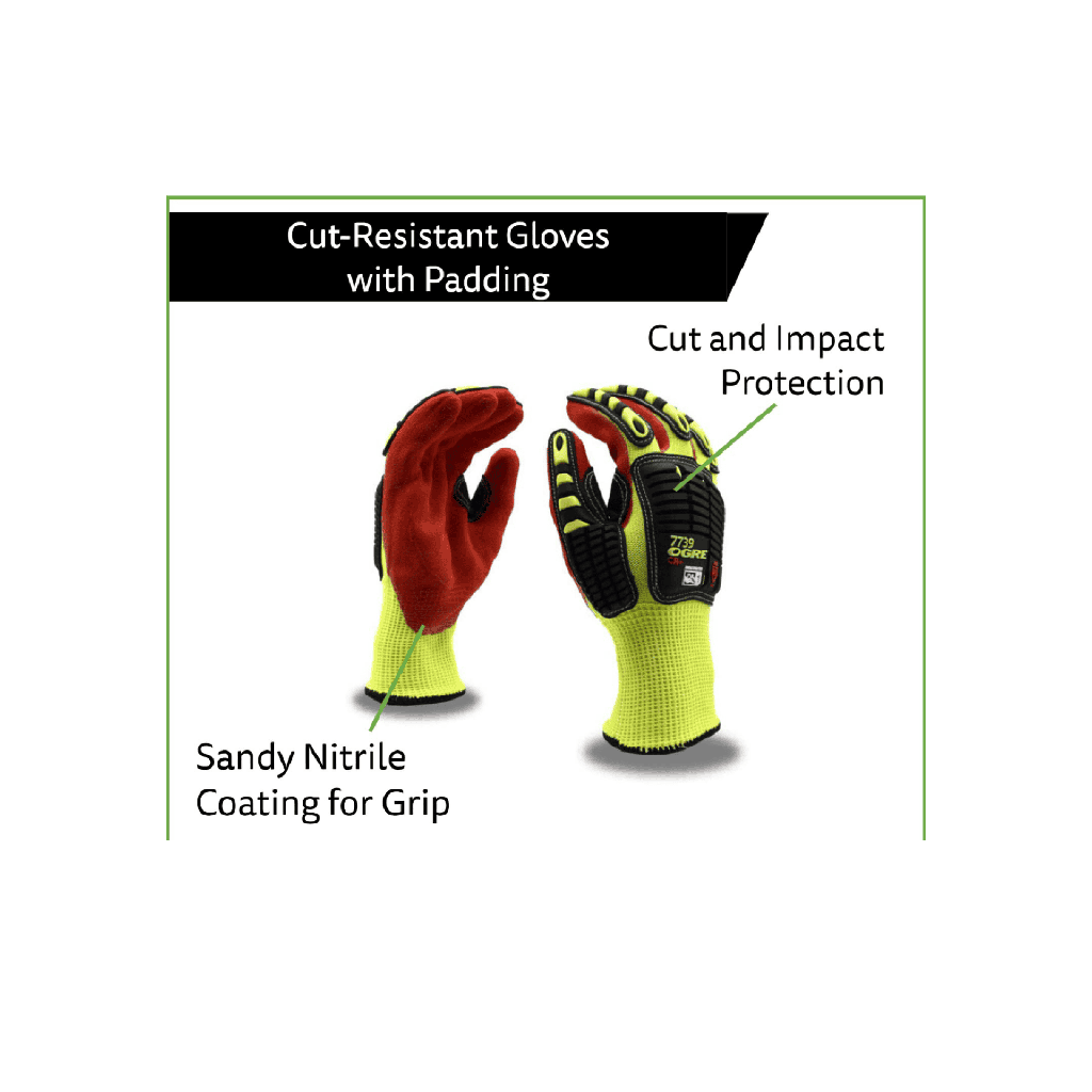 Single Pair - OGRE CR+ A5 Cut Impact Gloves