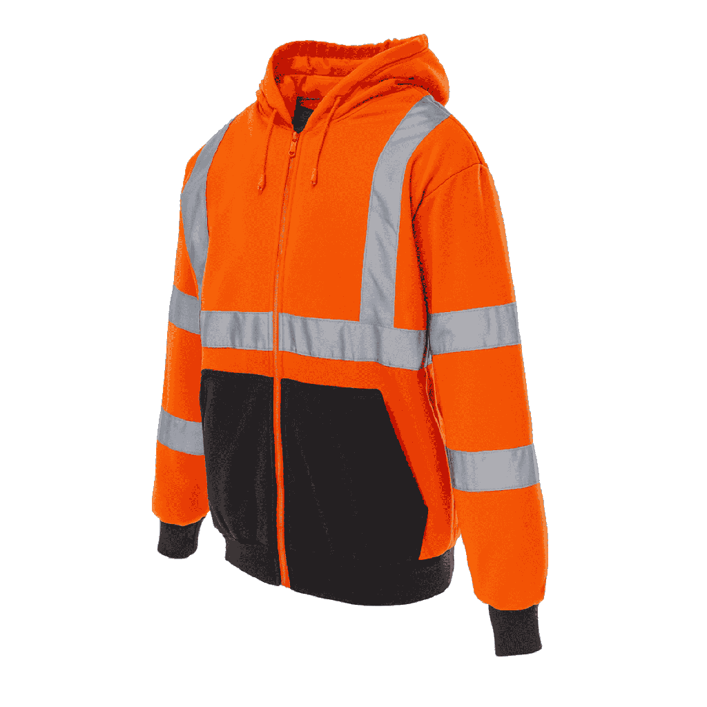 Hi-Viz Orange Class 3 Sweatshirt