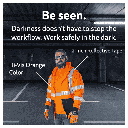 Hi-Viz Orange Class 3 Sweatshirt