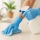 Blue Nitrile Gloves – 3 Mil Powder-Free Disposable Exam Grade Gloves