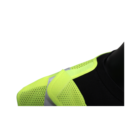 Class 2 Hi-Vis Yellow Breakaway Vest (5 Point Velcro)