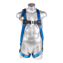 3-Point Full Body Harness, Dorsal D-ring with Sewn In 18” Extension O-Ring, MB Legs (ANSI)