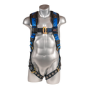 Essential+ 5-Point FBH with Removable Back/Shoulder Pad, TB Legs, Web Loop Added Under Dorsal D-ring Harness