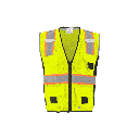Lime Class 2 Safety Vest (11 Pockets)