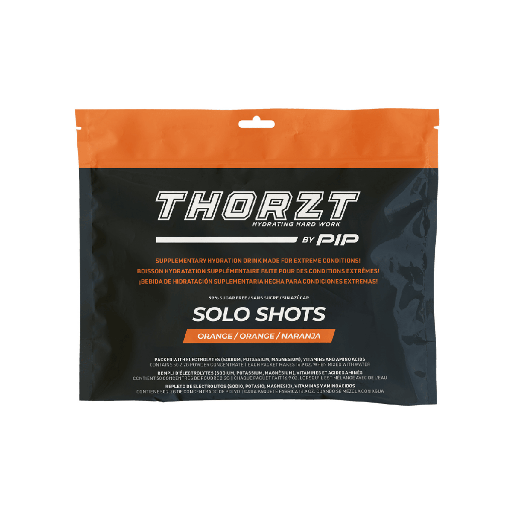 Electrolyte Packet – THORZT™ Solo Shots Orange (50-Pack Bag)