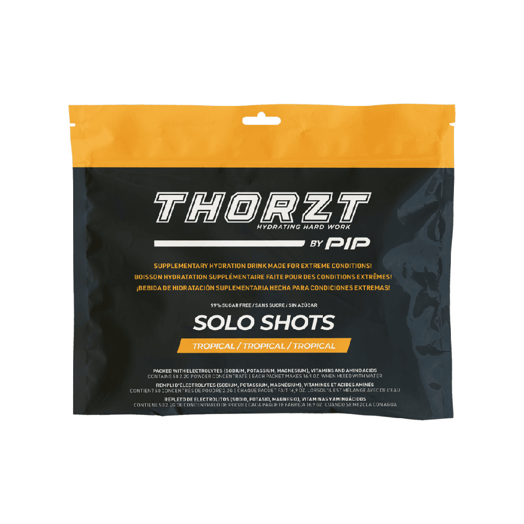 Electrolyte Packet – THORZT™ Solo Shots Tropical (50-Pack Bag)