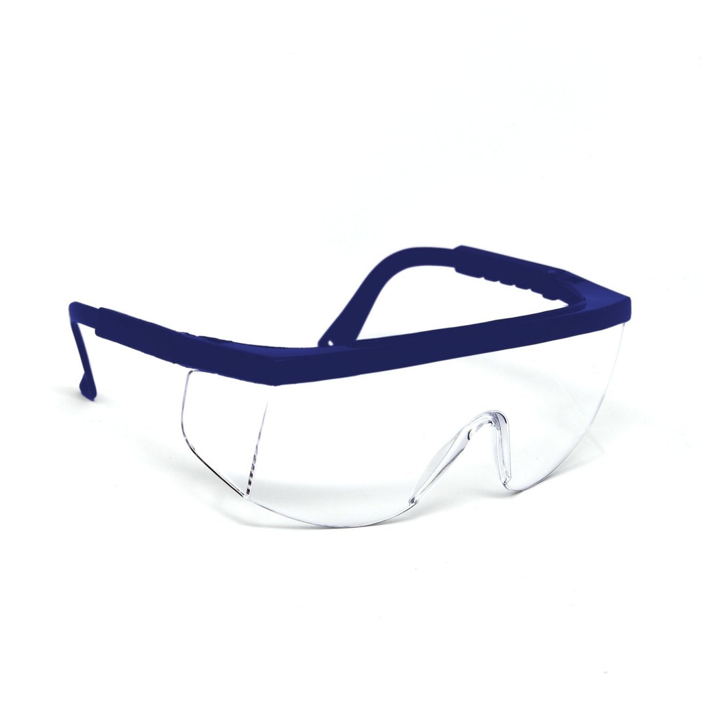 OPTIC MAX Clear Lens With Blue Frame