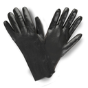 Chemical Resistant PVC Glove – 12" Black Smooth Finish