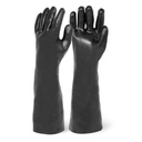 Chemical Resistant PVC Glove - 18" Smooth Finish Black