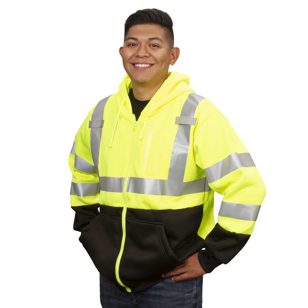Hi-Viz Lime Green Class 3 Jacket