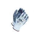 12 Pairs -White Polyurethane Coated Nylon Gloves