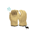 Single Pair - Sherpa Insulated Cowhide Leather Glove