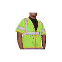Class 3 Mesh Reflective Vest (Multi-Pockets)
