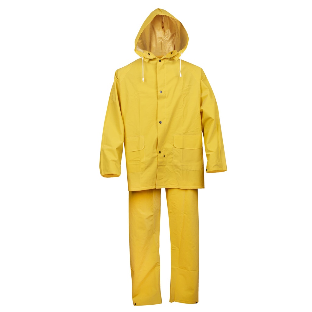 Yellow Industry Grade Rain Suit  (0.35mm)