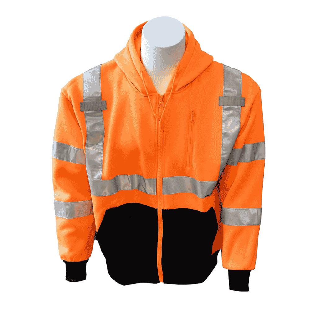 Hi-Viz Orange Class 3 Sweatshirt
