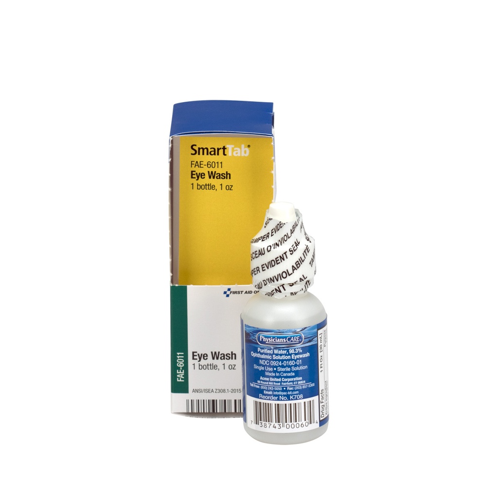 SC Refill Eyewash, 1 oz. Bottle, 1/box