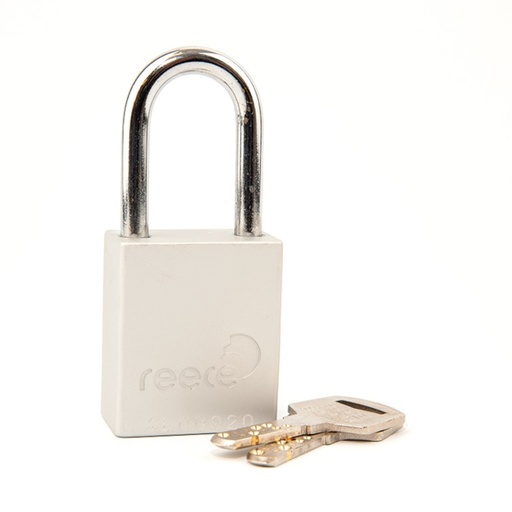 [AL38SVR] Silver REECE Aluminum Safety Padlock KTD
