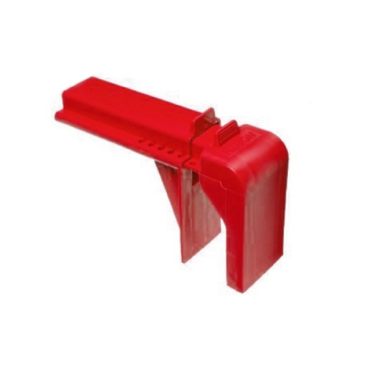 [BS02] REECE Ball Valve Lockout 1 1/2" to 2 1/2"- RED