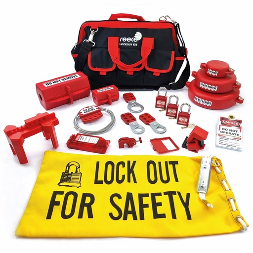 [KIT50TT] REECE Ultimate Purpose Lockout Kit (Nylon Padlocks)