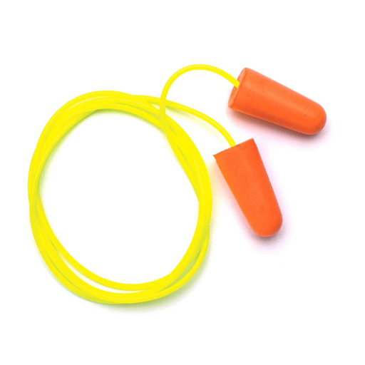 [DP1001] Corded Taper Fit Disposable Earplug (100 Pair/Box)