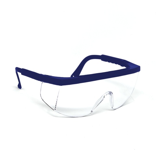 OPTIC MAX Clear Lens With Blue Frame